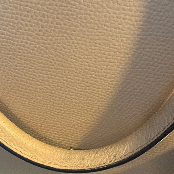 Coach Nude/Beige Leather Satchel Bag - Picture 9 of 16